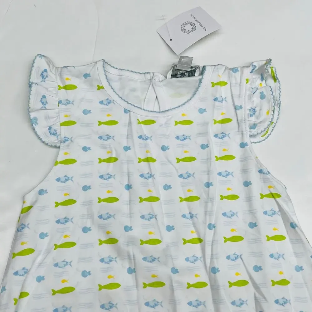 NWT TPP 24M Fish Ruffle Dress